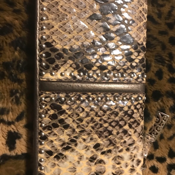 Authentic Brighton new Large python Wallet - Picture 3 of 6